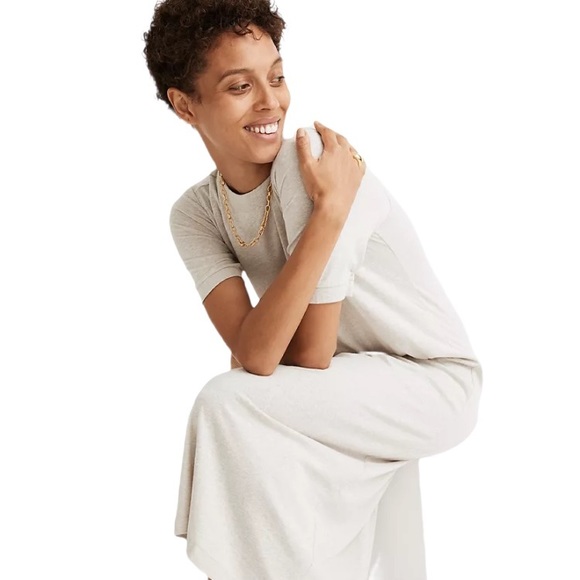 Madewell Minimalist Tan Maxi Dress. Size Small - Picture 4 of 8